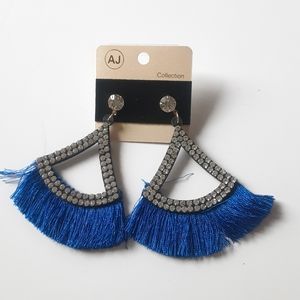AJ Collection Fancy Tassel Earrings